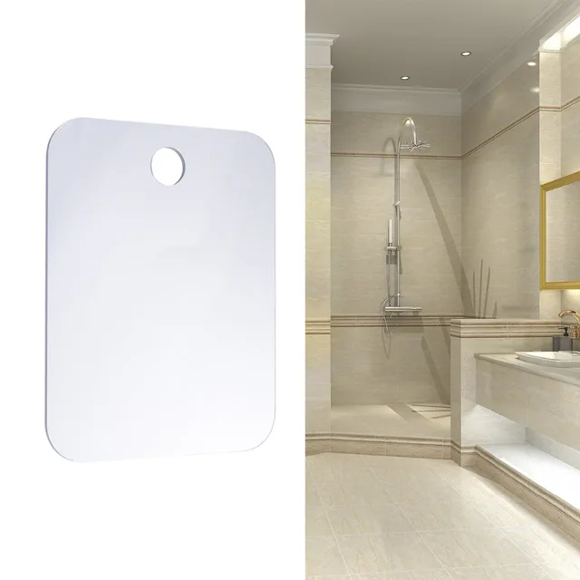 Free Shipping 1pc Anti Fog Fogless Shower Mirror Shave Shaving Free Shipping 1pc Anti Fog Fogless Shower Mirror Shave Shaving Mirrors Easy To Clean Bathroom