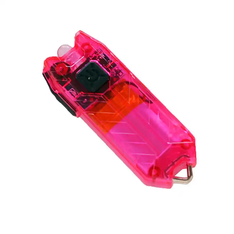 45LM 2 Modes Mini USB LED Flashlight Rechargeable Key Chain Light Lamp powerful led flashlight lanterna led usb #4S7 (3)