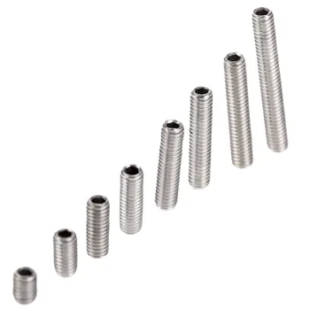 

50Pcs M3 Stainless Steel Allen Head Hex Socket Grub Screw Bolts Nuts Fasteners M3 Screws Hardware M3 x4/6/8/10/12/14/16/20mm