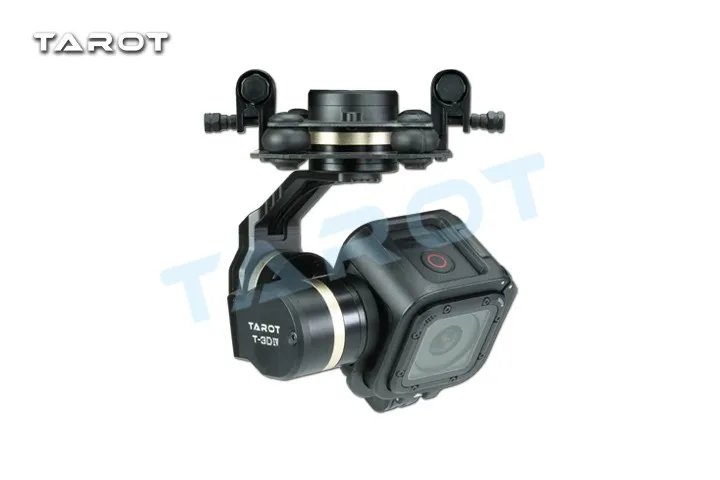 Tarot-RC TL3T02 GOPRO T-3D IV 3 оси HERO4 SESSION камера карданный PTZ для FPV квадрокоптера дрона мультикоптера