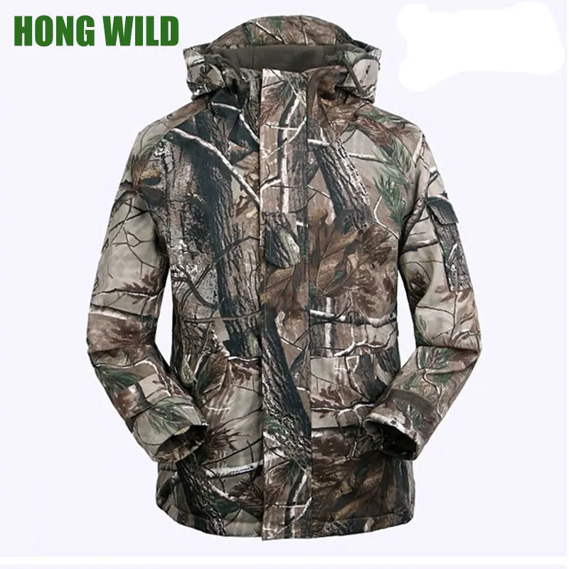 

Waterproof Soft Shell Tactical Jacket Outdoor Hunting Sports Army SWAT Military fleece Training Windproof Outerwear Coat