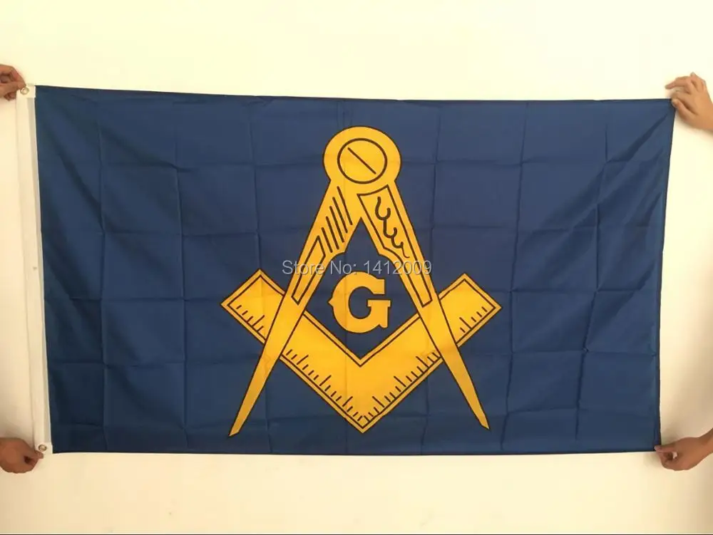 American flag masonic flag 90 * 150cm factory direct sales to OEMin