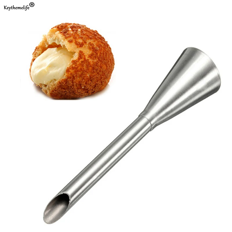 

Icing Piping Nozzles Cream Beak Pastry Puff Cream Injector Cake Nozzle Candy Fondant Tool Cake Decorating Tool B