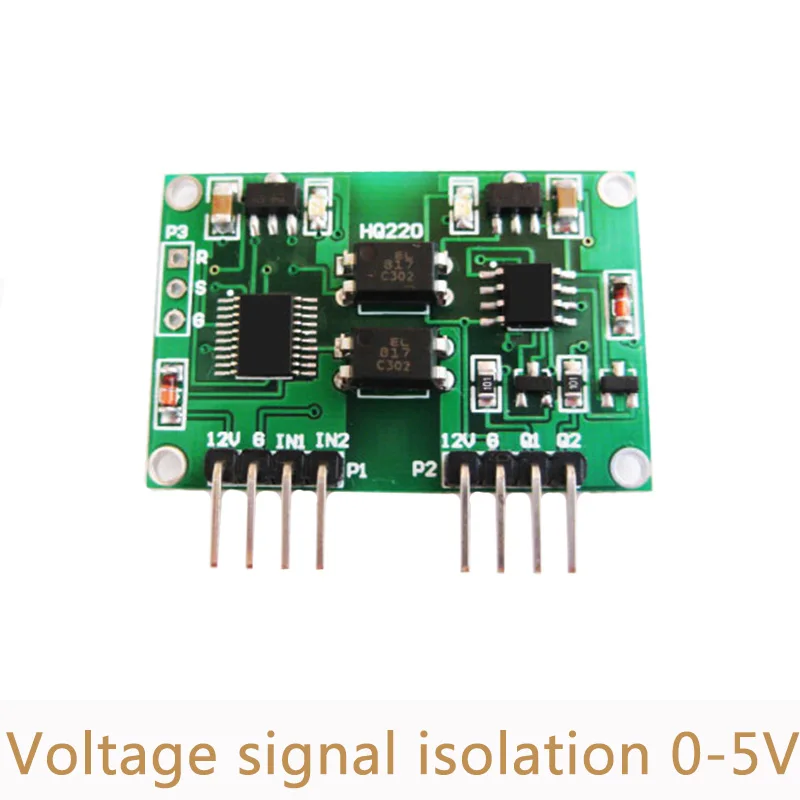 10 шт./лот DIY Напряжение изоляции сигнала линейный передатчик Модуль 0-5 В два канала экономически эффективным легкая работа SC03