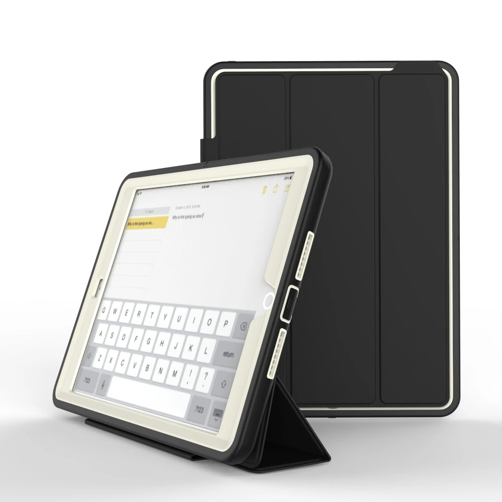 XMB02 Auto Sleep And Wake Cover for iPad GRY (2)