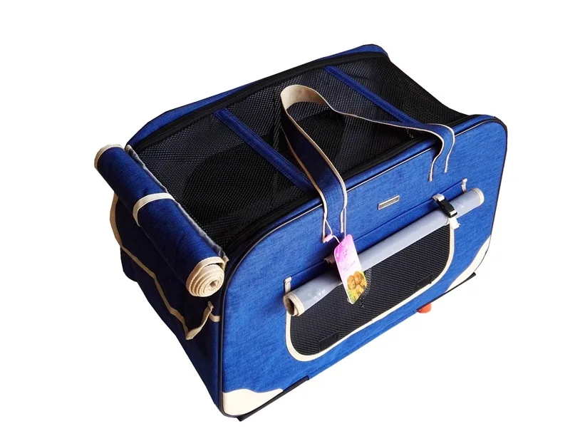 tout Chien Transporteur De Bagages Pet Sac Portant Sacs Fourre Pour Grey Chiot Roulant Transport Animal Chariot wIAx0x6SqT