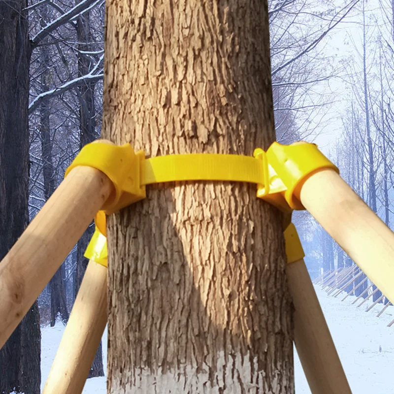 

Practical Plant Support Frame Big tree Growing support Stakes tripod plastic cups landscaping agricultural tools garden supplies