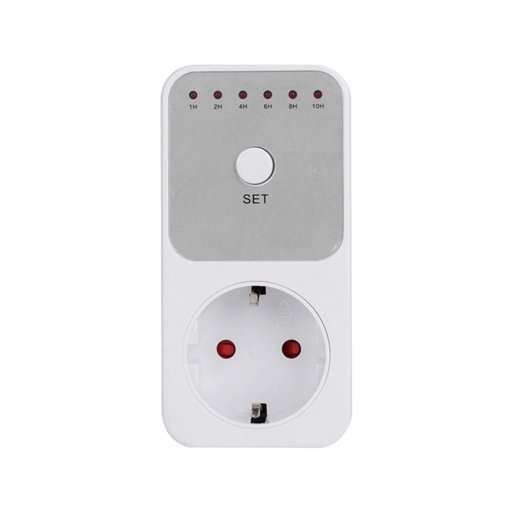 

Mini LED 230V 16A 1h-10h Countdown Timer Switch Socket Outlet Plug-in Time Control for Kitchen Electric Appliance EU Plug