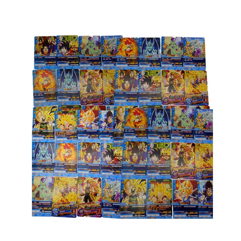 384 шт игра Kaart Collectie Dragon Ball битва Kaart Kinderen Interactief Speelgoed Dragon Ball карта Zoon Goku Saiyan Budokai