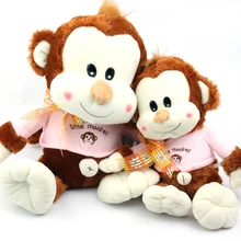Большой 65 см YoCi обезьяна плюшевые игрушки прекрасная обезьяна кукла подушка подарок на день рождения w6170