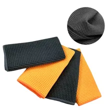 Buy 40x40cm Soft Microfiber Towel Car Cleaning Wash Clean Cloth Car Care Microfibre Wax Polishing Free Shipping