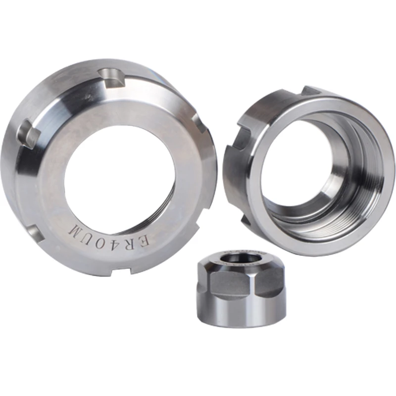 High Precision ER16 ER20 ER25 ER32 ER40 Milling Maching Clamping Nut CNC Milling Engraving Machine Collet spring collet,collet chuck,spring collet chuck,engraving collet chuck 1pc