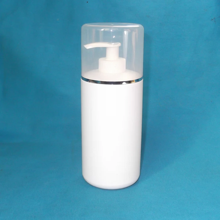2pcs 500ml Empty lotion pump bottle , shampoo shower gel bottles White