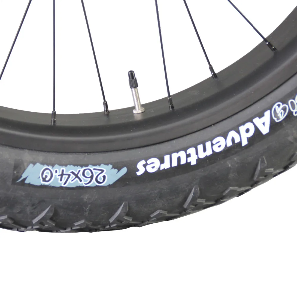 2020 ICAN carbon 4.8 inch max fat tire front/single suspension 10 speed snow bicycle Complete Fatty Bike