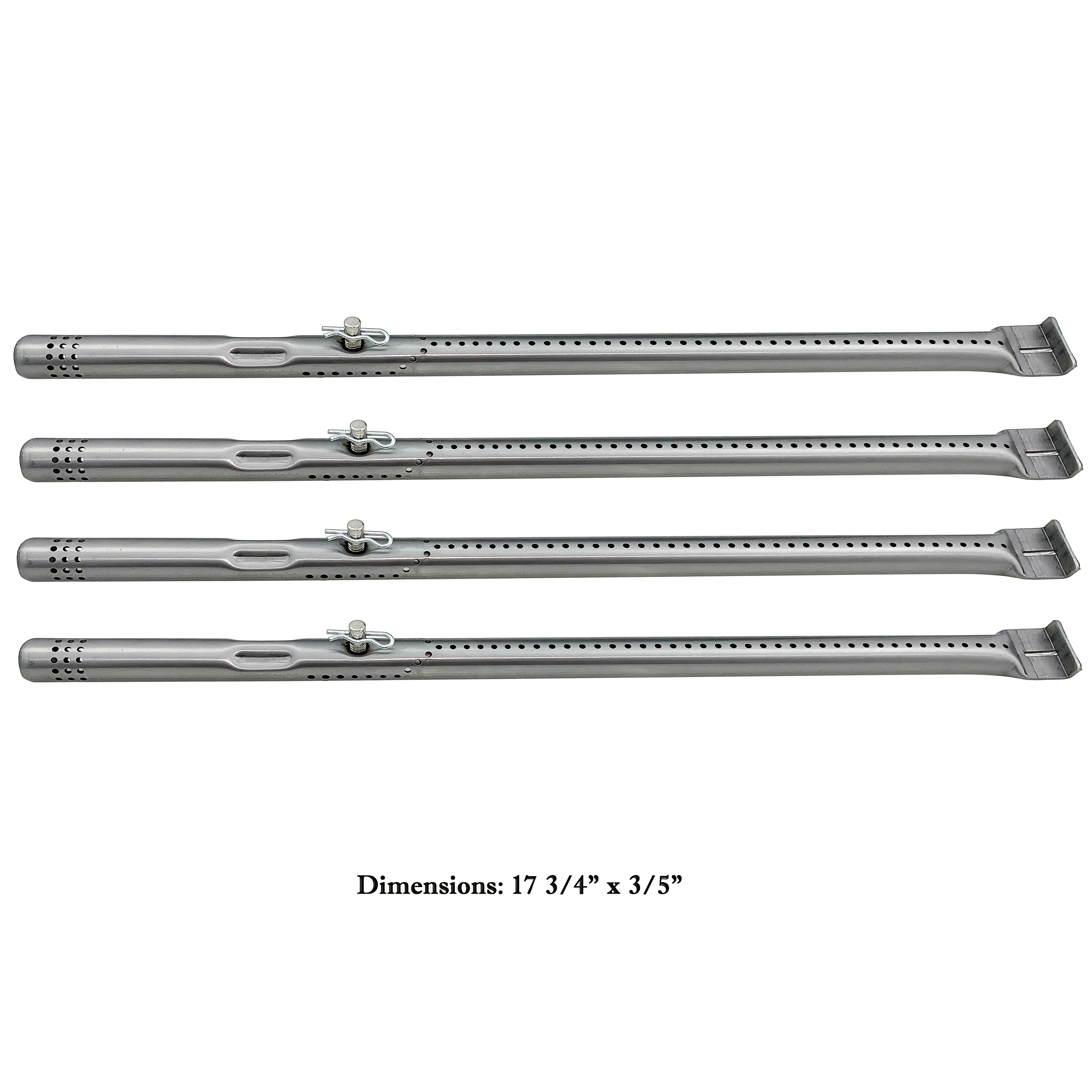 

Hisencn Grill Pipe Burner Replacement for Char-Broil Performance 475 4 Burner 463673517, 463673017, 463376018P2, 463376117 Gas