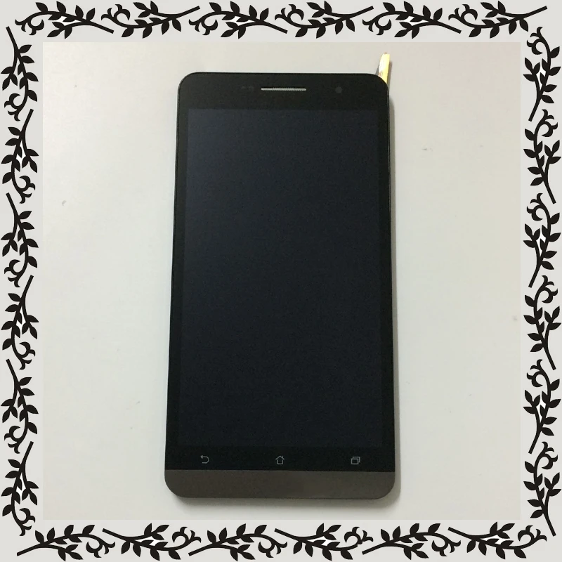 Черный для Asus Zenfone 6 a600cg a601cg t00g ЖК дисплей Мониторы + дигитайзер с сенсорным