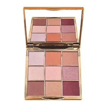 

2018 New Arrival 9 Color Eye Shadow Palette Matte Shimmer Eyeshadow Palette Easy to Wear Makeup Palette Pigmented Kit