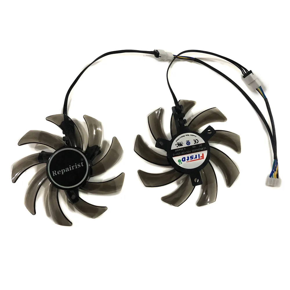 2 шт./компл. FDC10H12S9-C RTX 2060/2080/2070 VGA вентилятор охлаждения для Palit RTX2080 RTX2070 RTX2060 GamingPro OC