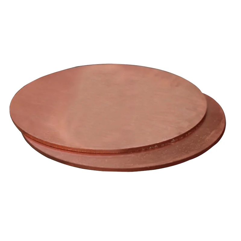 

round copper sheet metal plate Diameter 50mm 60mm 80mm 100mm thickness 0.5mm to 3mm