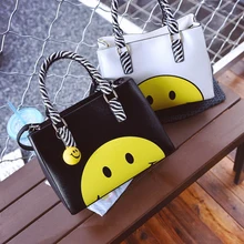 New Brand women’s handbag smiley bag big bag handbag brief women’s bags large capacity shoulder bag all-match Christmas Gift