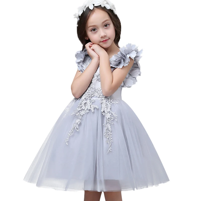 Festa de Aniversário Vestido de Páscoa Laço Infantil Bebê Menina Vestidos Casamento Formal Flor Dressbaptismo Criança Princesa Pétalas Vestido 16 Mamãe e Bebê
