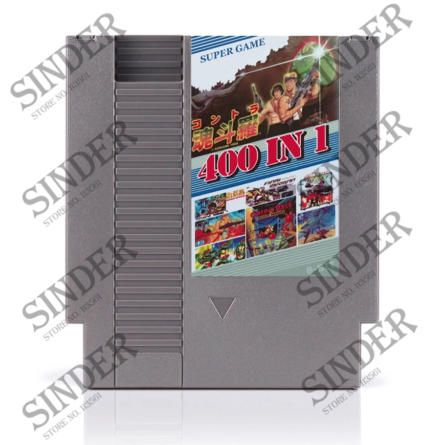 400 В 1 72 pin 8 битная игра для NES с игрой против 7 ниндзя GAIDEM двойные драконы черепахи 3