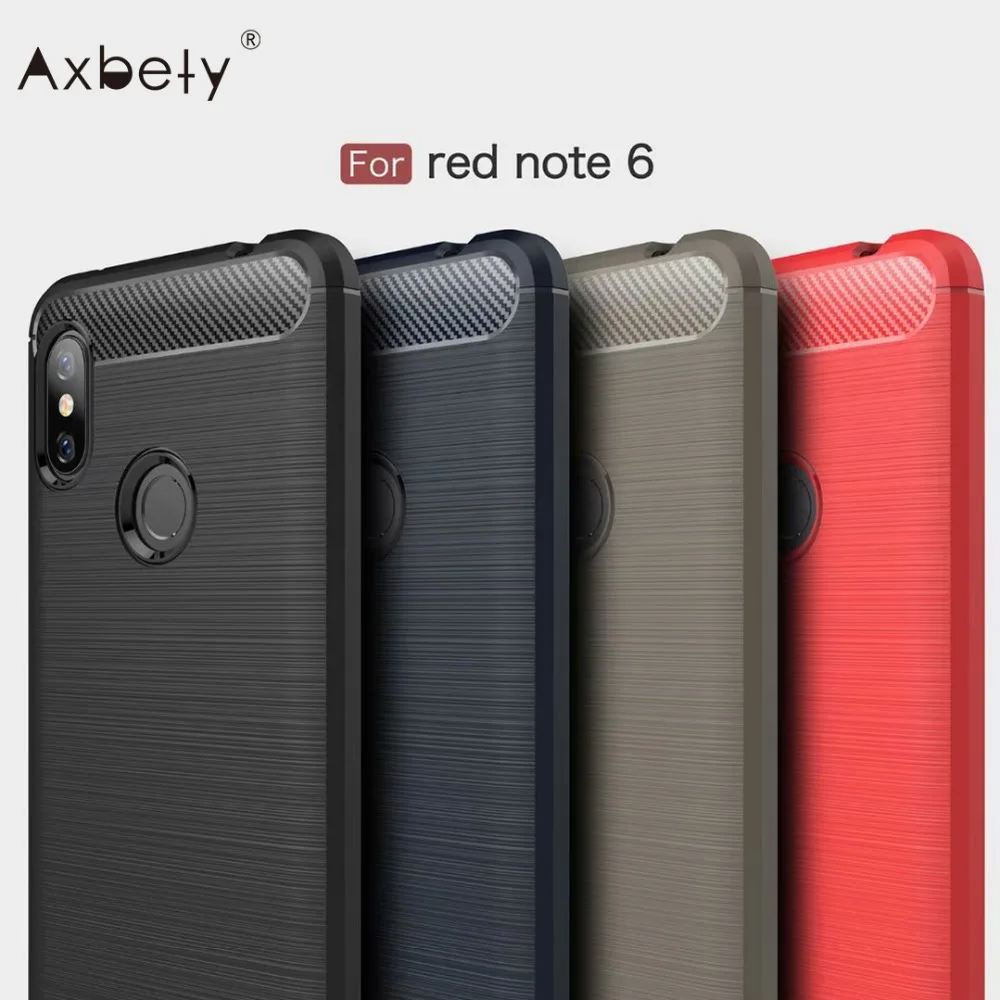 

For Redmi note 6 Pro Cases Carbon Fiber Case For Xiaomi Redmi note 5 Pro/a2 lite 6Pro/6a/3s Pro Case Fashion Soft Silicone Cover
