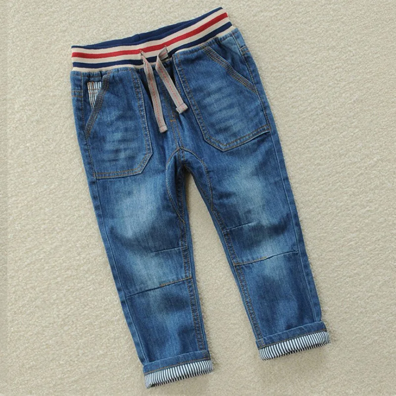 

Children's Pants Boys Denim Pants Spring and Autumn 19 New Medium and Small Children's Pants