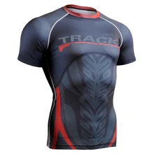 mens all over printed boxing t shirt brand slim fit all over printing clothes for sports weight lifting gym fitness size s-4xl