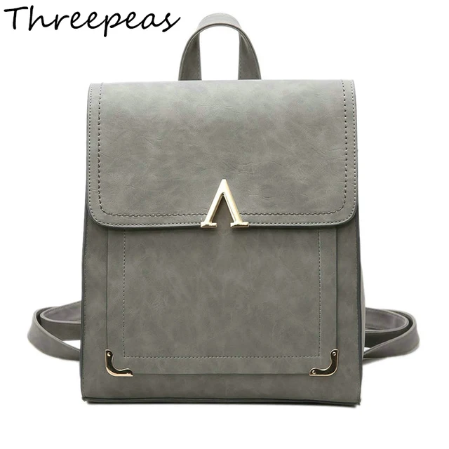 Threepeas Fashion Women Backpack Bag Messenger Back To School Threepeas Fashion Women Backpack Bag Messenger Back To School Cute V Letter
