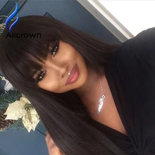 Alice 8a Grade Straight Wig For Black Women Glueless Lace Human Hair Wigs Lace Front Human Hair Wigs Natural Cheap Hair Wig