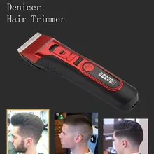 Электрическая машинка для стрижки волос, светодиодная машинка для стрижки светодио дный