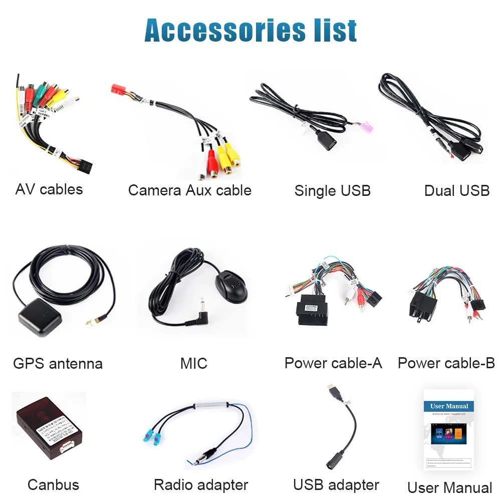 Cheap Dasaita 8" IPS 2 Din Car DVD Player Android 9.0 for VW Passat Golf 5 6 Polo Tiguan Jetta Touran GPS Radio 4G RAM 1024*600 MP3 5