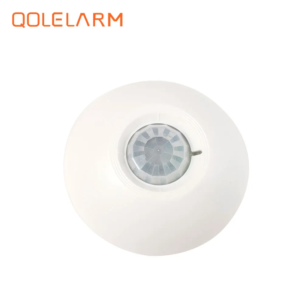 

3pcs 433MHz Wireless 60 degrees home ceiling infrared PIR sensor Motion Detector for WIFI/GSM alarm system battery included