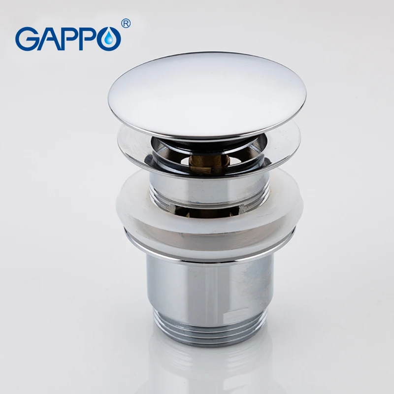 GAPPO стоки бассейна перелива отверстие Слива фильтр Кнопка Pop up отходов Plug щелевые кухонные раковины стоки