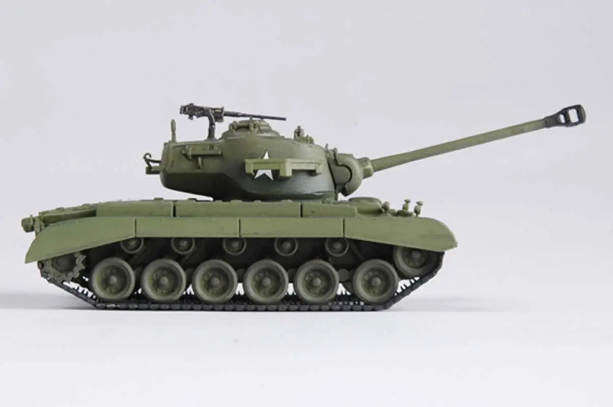 WWII США армии M26 Першинг бак 2nd танковая дивизия 1: 72 не литья под давлением easy model