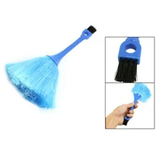 Настольный компьютерный телефон синий с двумя концами клавиатуры Чистящая пепельная щетка