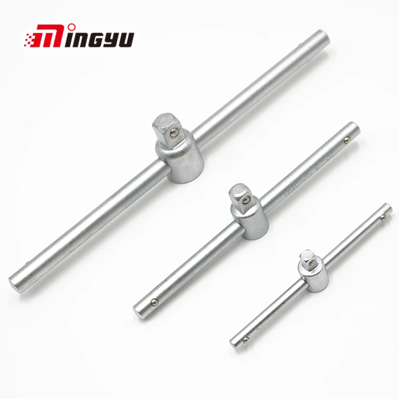 1 4 3 8 1 2 Driver Socket Wrench Extension Sliding Bar T Handle Socket Extension Connection For Ratchet Driver Auto Repair Wrench Aliexpress