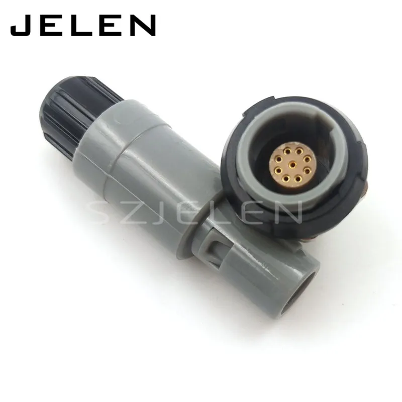 

SZJELEN 1P series plastic connector 9 pin plug socket, PAG.M0.9GL.AC39A/PKG.M0.9GL.LA plastic connector medical 9pin