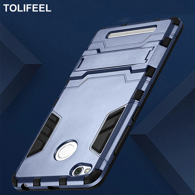 Чехол TOLIFEEL для Xiaomi Redmi 3 Pro силиконовый чехол Противоударная пластиковая Броня