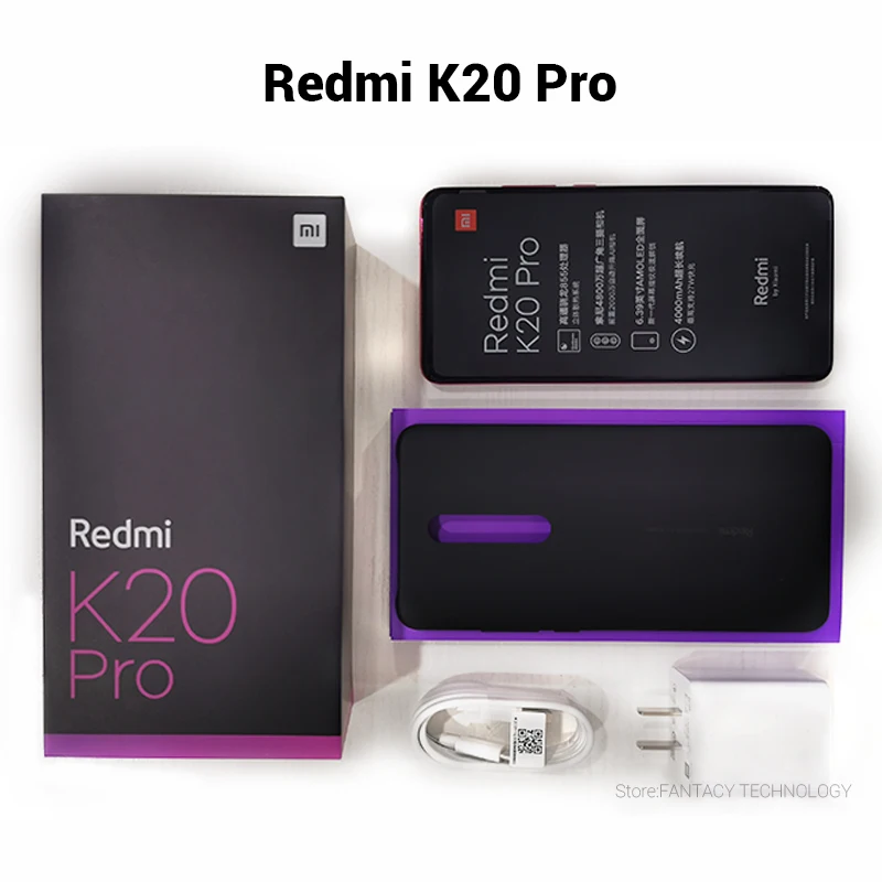 Оригинальный Xiaomi Redmi K20 Pro 8 Гб 128 ГБ Snapdragon 855 восьмиядерный смартфон 48MP Тройная