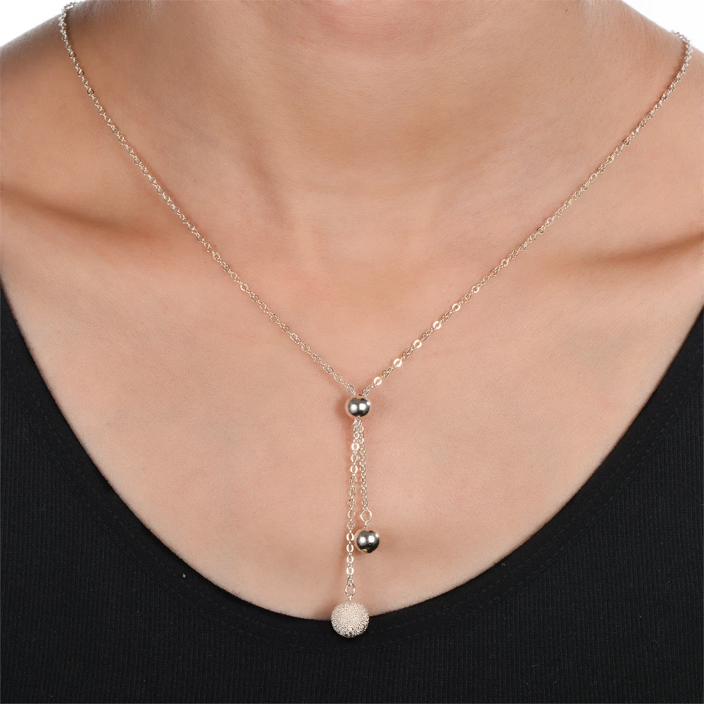 Stock 18 Inch Sterling Silver 925 Necklace Special Caimao Jewelry Free Shipping