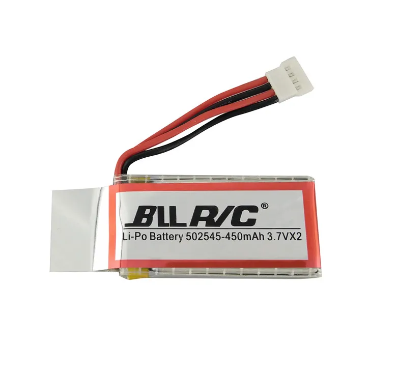 

UDI U945a u919 u919a u845a 7.4v 450mah battery spare parts for lithium battery (3.7Vx2) 450mah battery