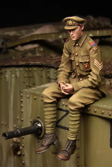 

1:35 scale resin model kit resin figure model soldier A1101