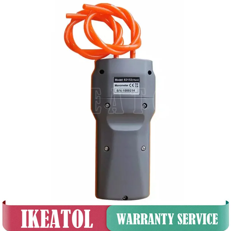 Портативный манометр AZ82152 экономичный цифровой 15psi 11 единиц измерения|Манометры|