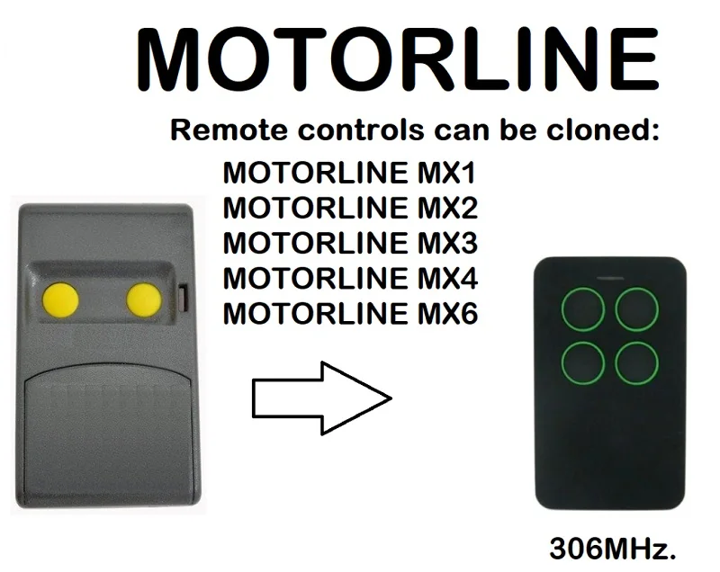 

NOVOFERM NOVOTRON 502 MAX43-2, 504 MAX43-4 Compatible Remote Control 433.92MHz.