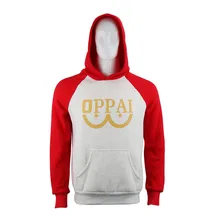 Un Golpe Hombre Saitama Oppai Capucha Anime Cosplay Traje Sudadera Con Capucha de Lana Hombre y Mujer de la Talla de la Chaqueta Unisex