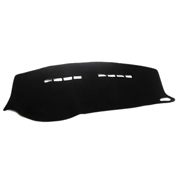 

BBQ@FUKA 1pc Dashboard Cover Dashmat Dash Aviod Shine Mat For Peugeot 2008 208 2014-2018 Black Car-styling Accessories