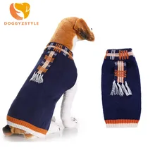 DOGGYZSTYLE, стильный свитер для рождественской собаки, зимнее пальто, рождественские костюмы для маленьких и больших собак, чихуахуа, бульдога, XXS-XXL