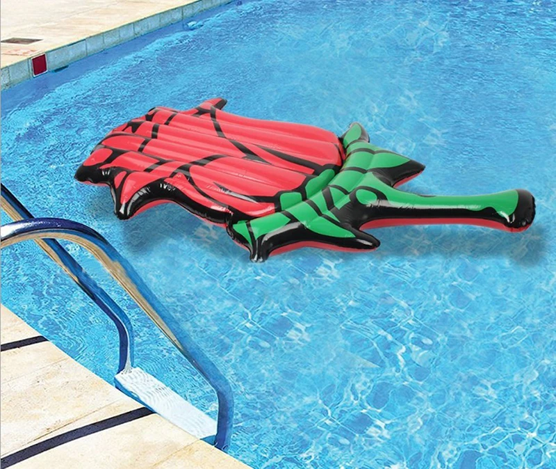 2018-Hot-Giant-Inflatable-Rose-Pool-Float-Women-Flower-Swimming-Ring-Air-Mattress-Sunbath-Mat-Inflatable (4)